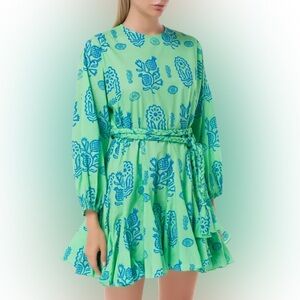 Rhode Ella Dress - clover block